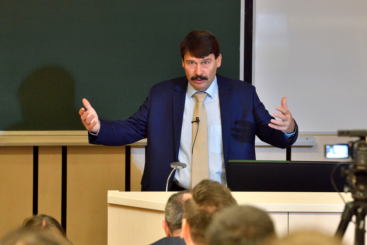 Áder János: A klímaváltozást megállítani nem, de lassítani még lehet