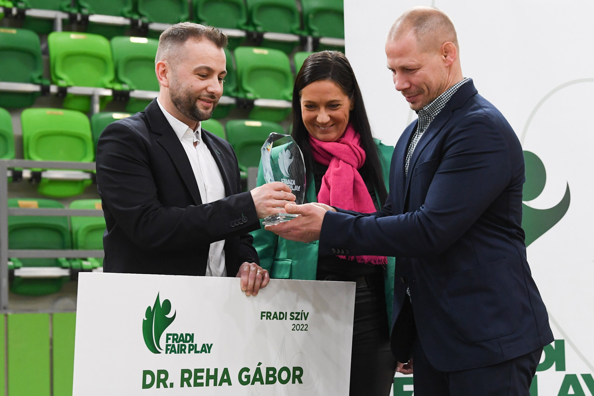 Átadták a Fradi Fair Play díjait