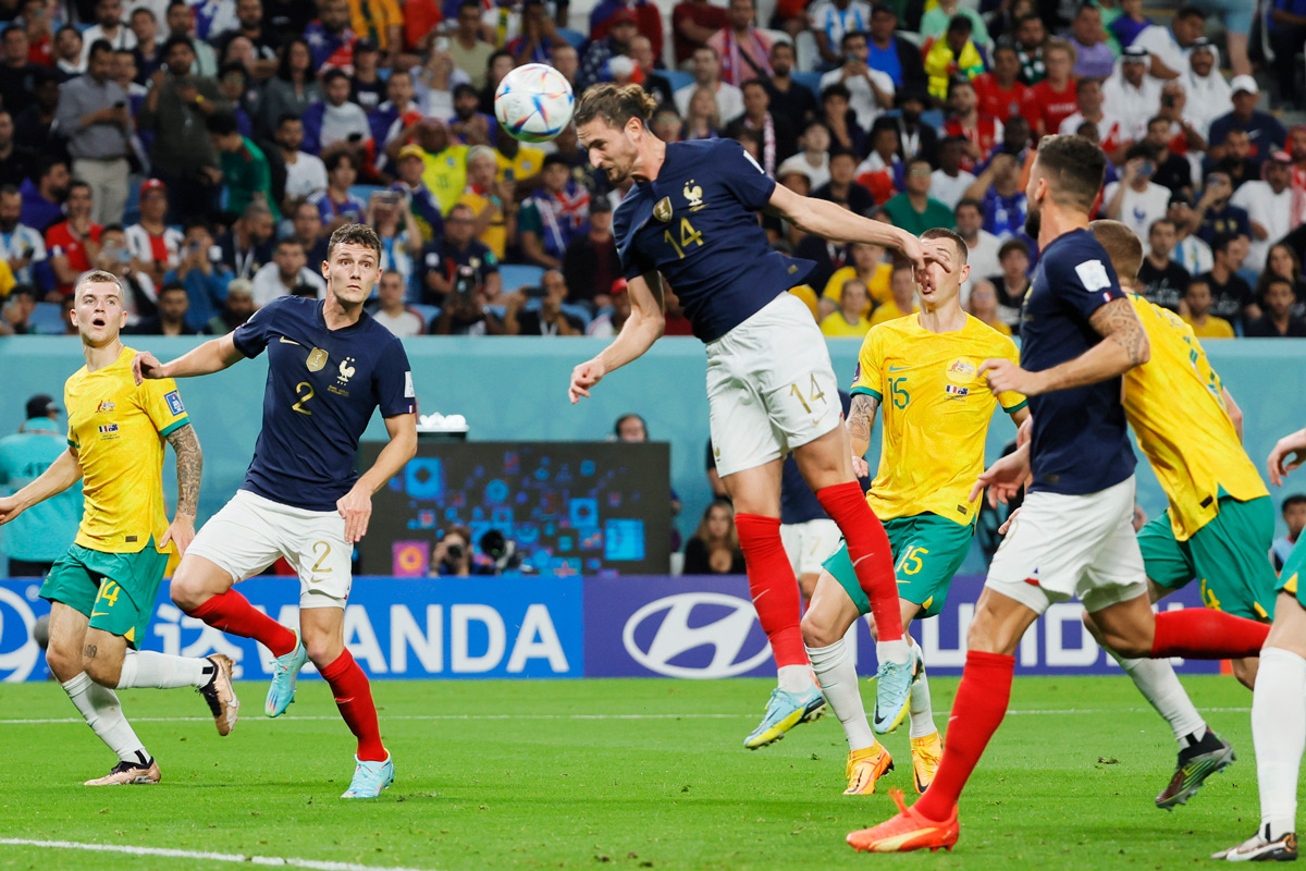 Egygólos hátrányból fordított a francia válogatott az ausztrálok ellen