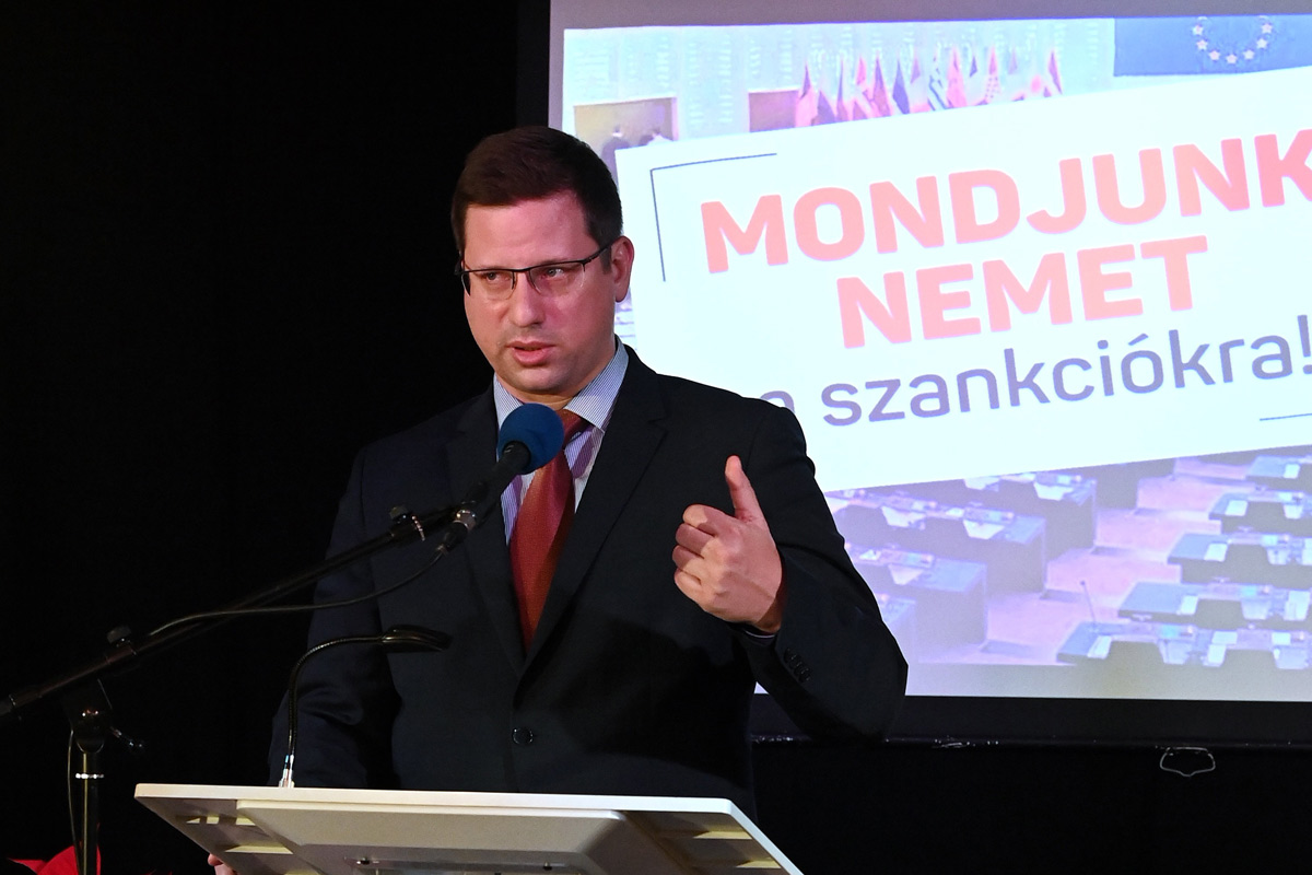 Gulyás Gergely a konzultációs kérdőív kitöltésére biztatott