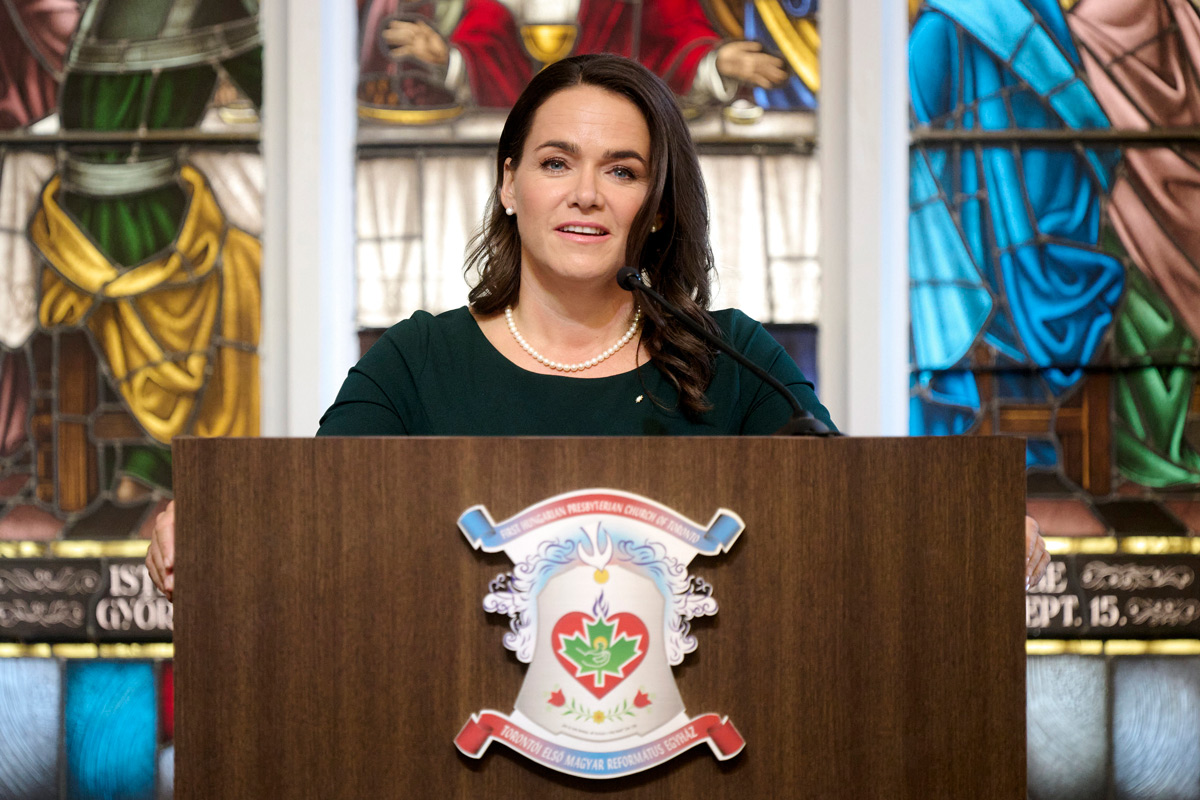 Hivatalában látogatta meg Novák Katalin Ontario vezetőjét