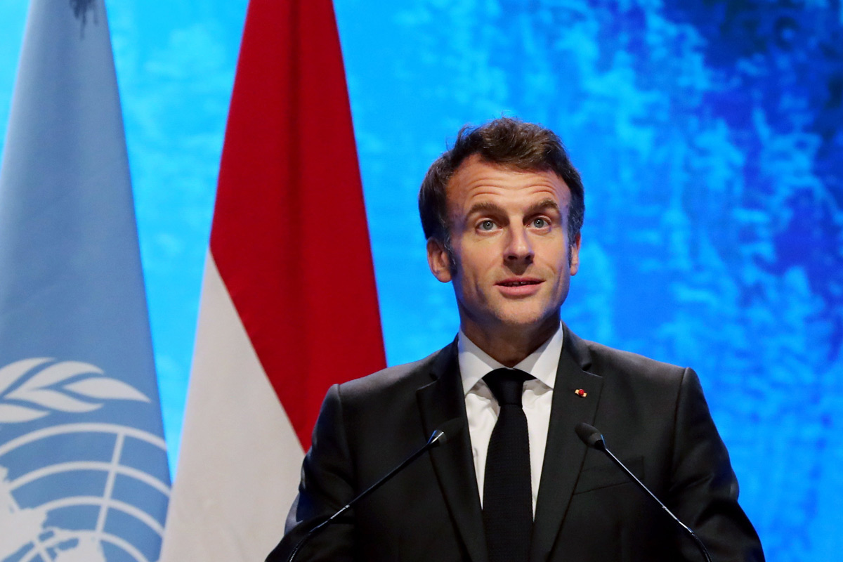 Macron bejelentette a hadművelet végét