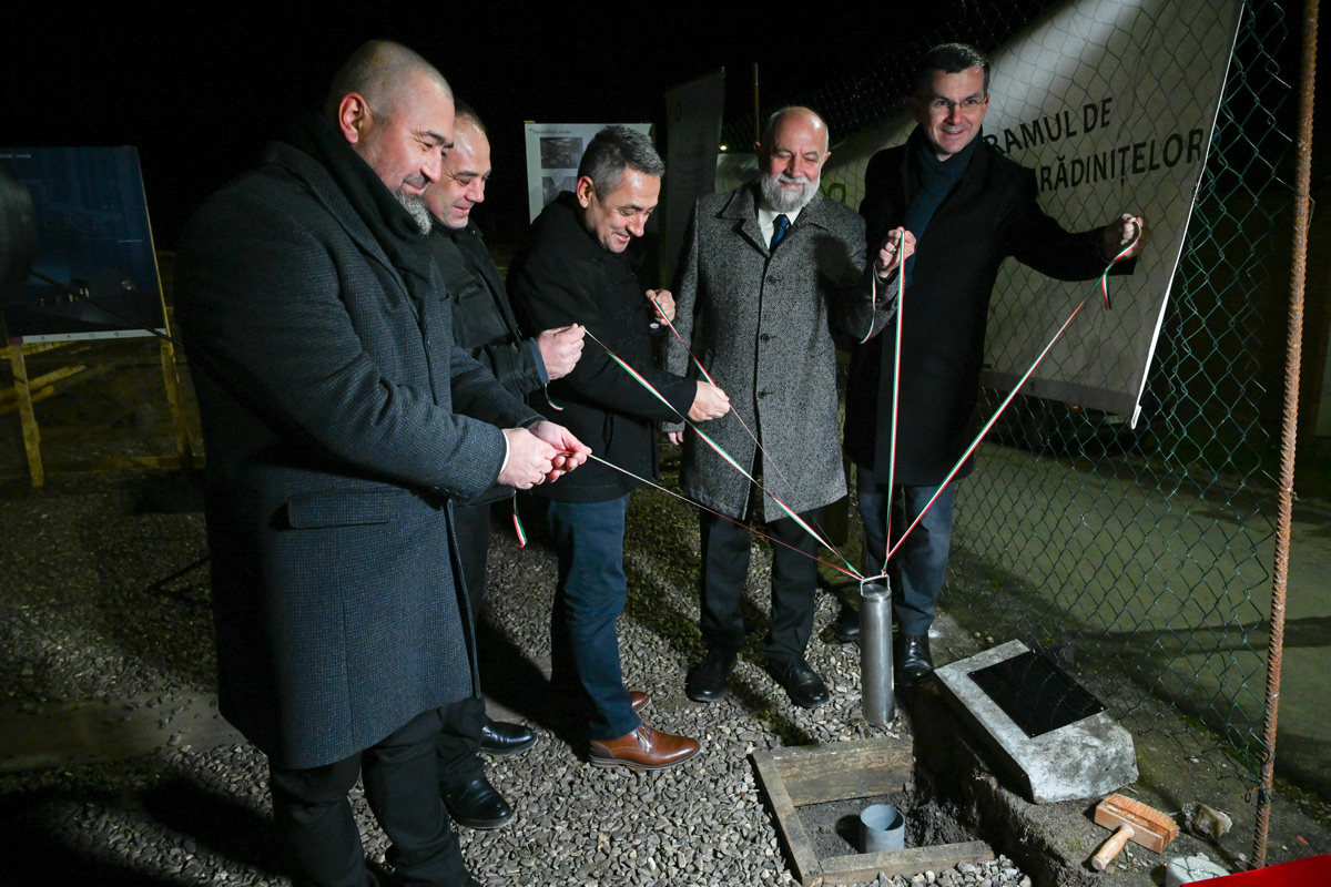 Új óvoda alapkövét tették le Tusnádfürdőn