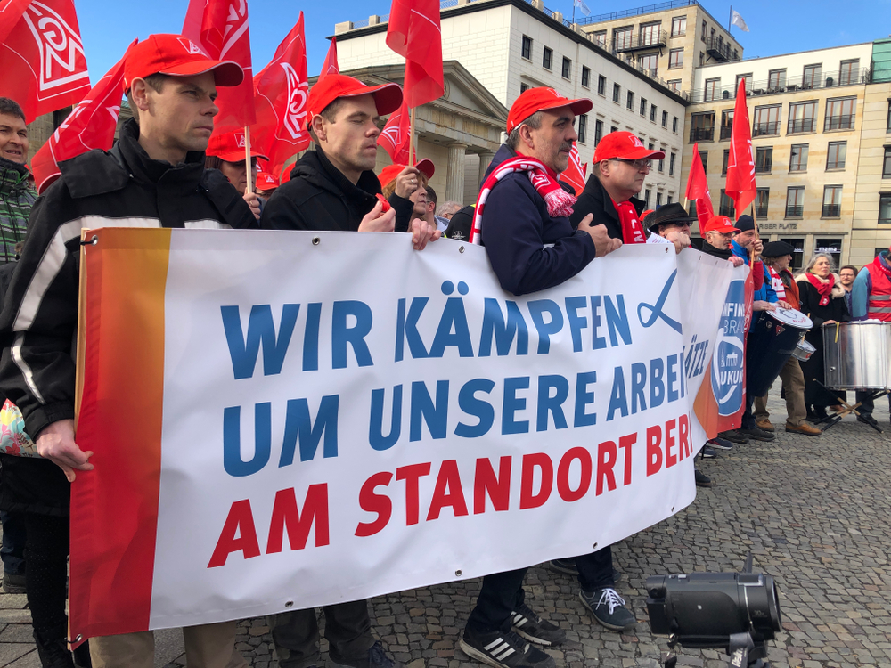 Félmillióan csatlakoztak a németországi sztrájkhoz