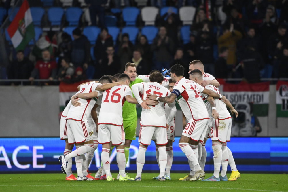 A magyar válogatott a 36. helyen áll a FIFA-világranglistán