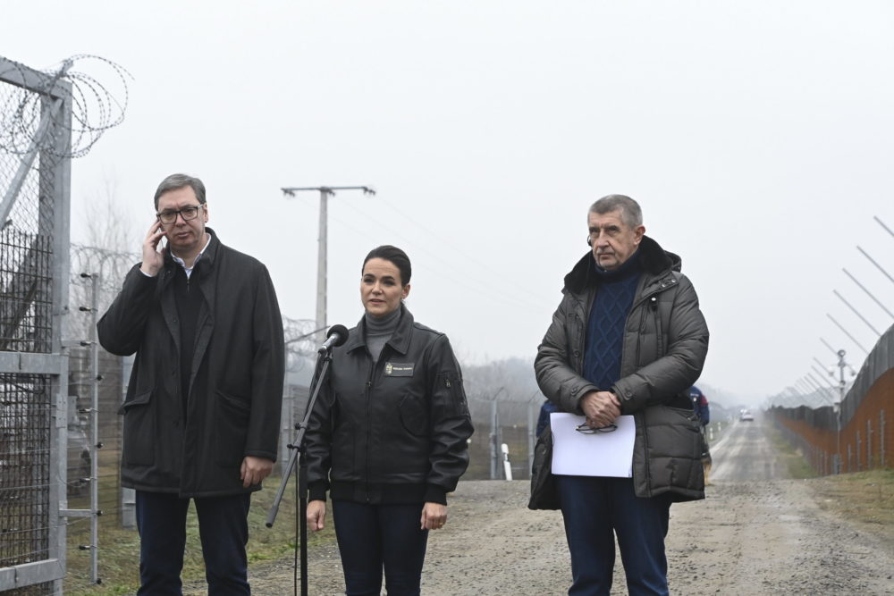 Novák Katalin: Amikor a magyar-szerb határt védjük, Európát is védjük