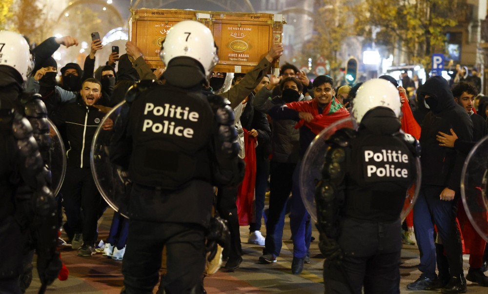 Videó: Megint szétverték Brüsszelt a marokkói bevándorlók