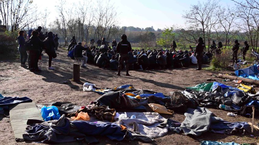 Ők közvetítették élőben a délvidéki migránsháborút, megszólalt a marokkói banda