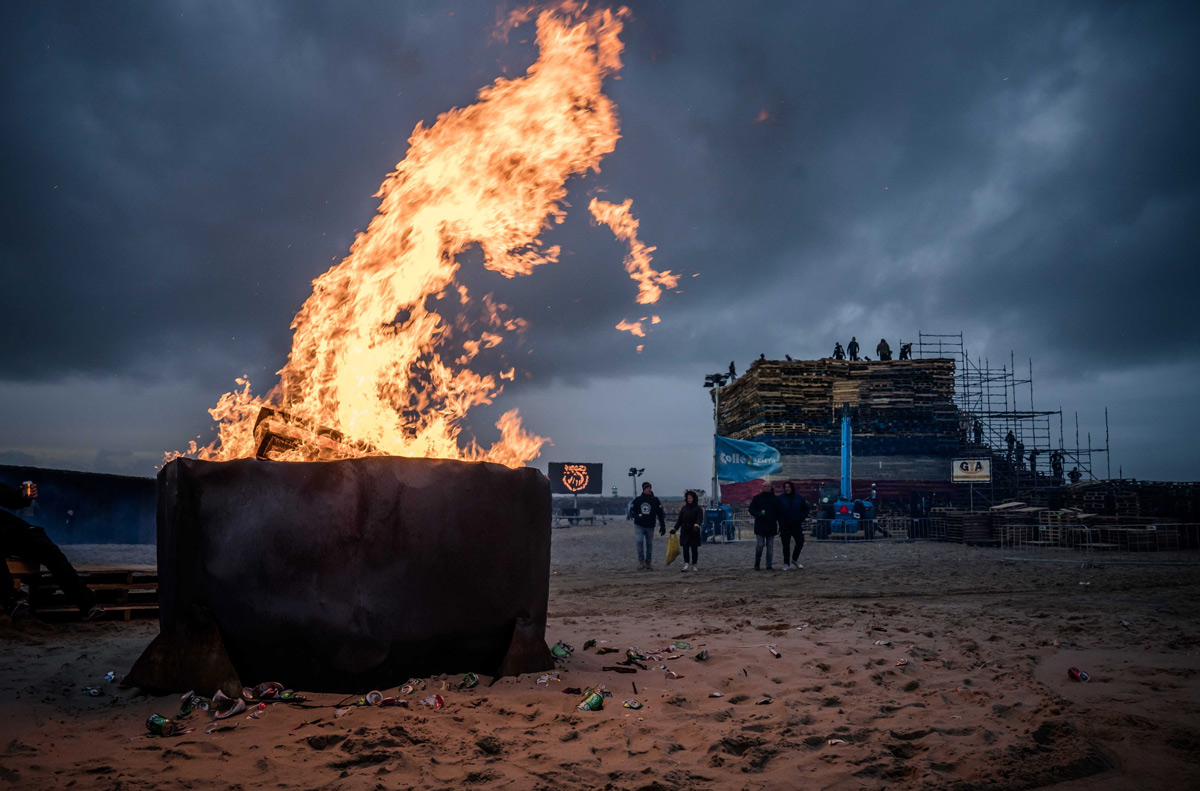 Újévi máglyaégetés