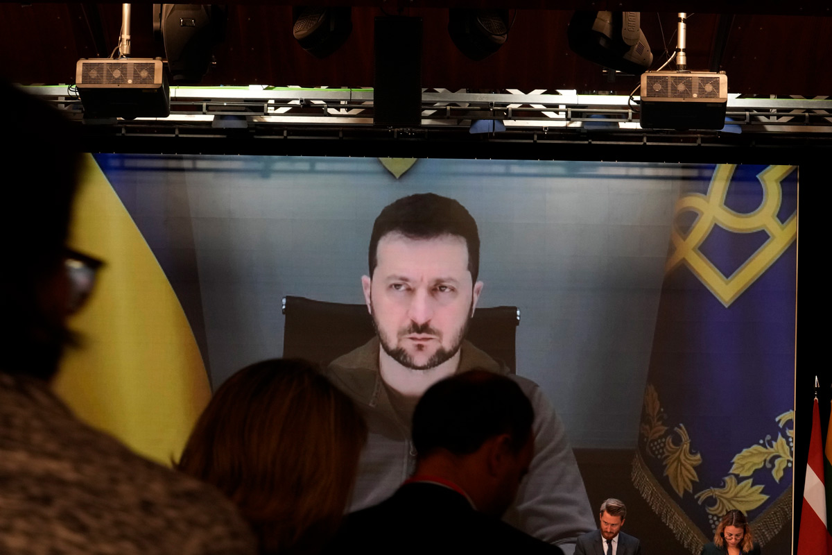 Volodimir Zelenszkijt választotta az év emberévé a Financial Times