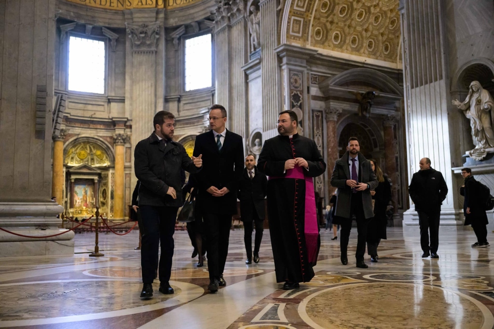 Szijjártó Péter: Magyarország és a Vatikán közös álláspontot képvisel