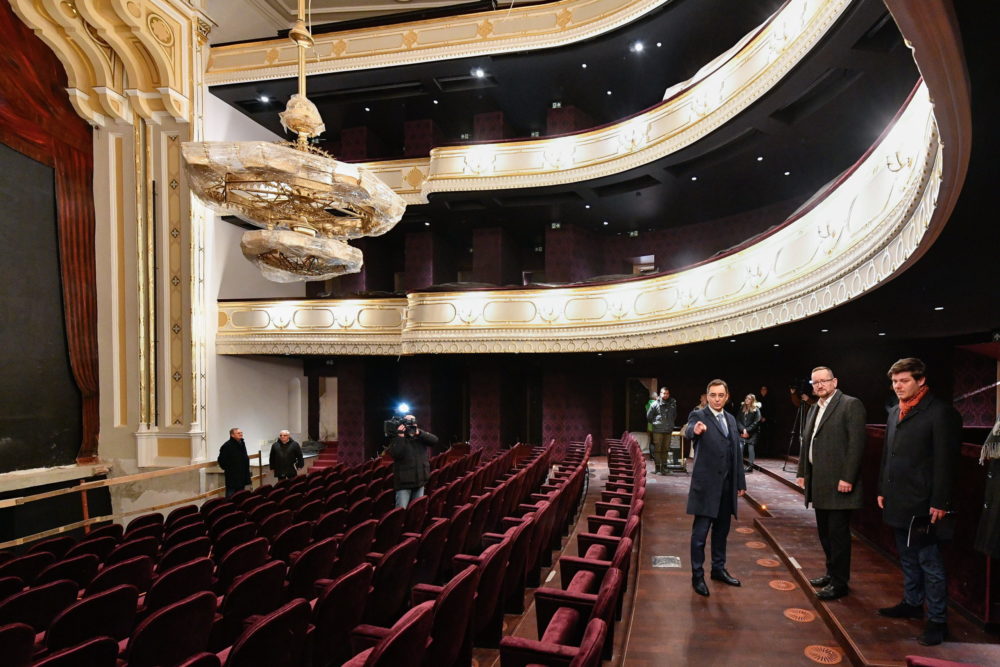 Végéhez közeledik a debreceni Csokonai Színház régi épületének felújítása