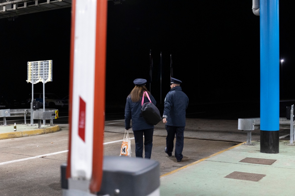 Ursula von der Leyen a szlovén-horvát határon járt