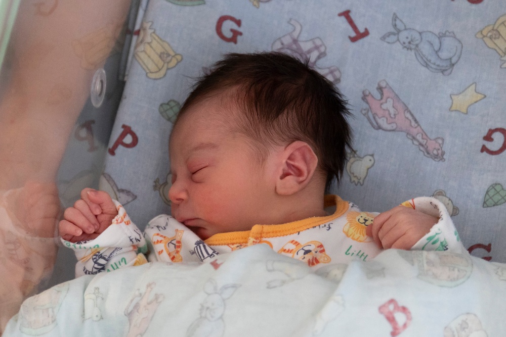 Zalaegerszegen született kisfiú 2023 első újszülöttje az országban