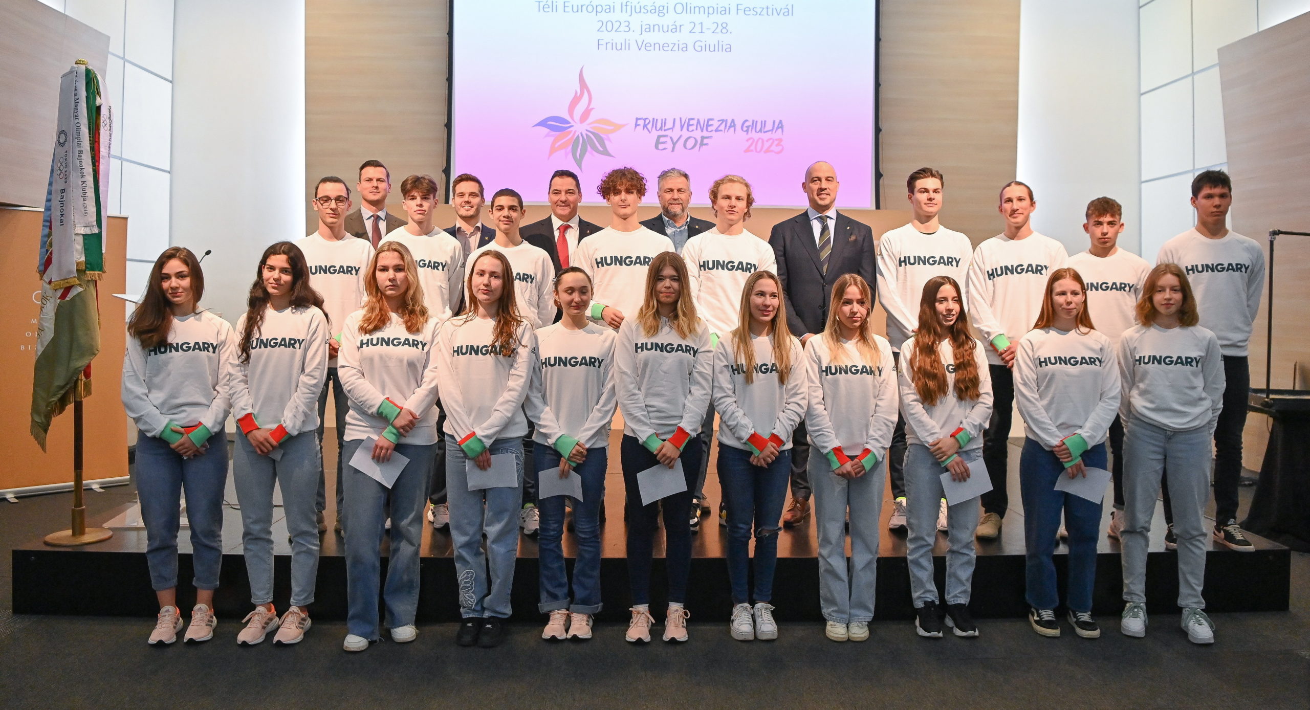 Esküt tettek a téli EYOF-ra utazó magyar fiatalok