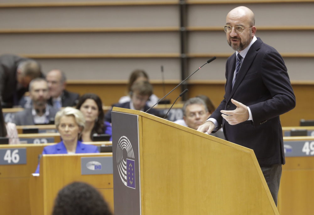 Charles Michel támogatja harckocsik szállítását Ukrajnának