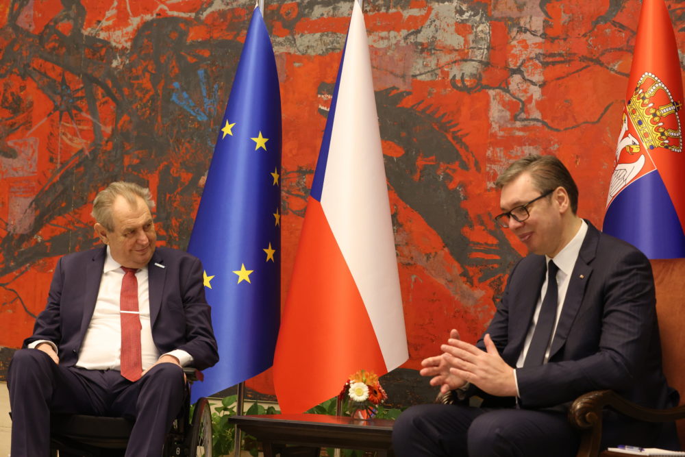 A szerb elnök szerint Belgrád örökké hálás lesz Milos Zemannak