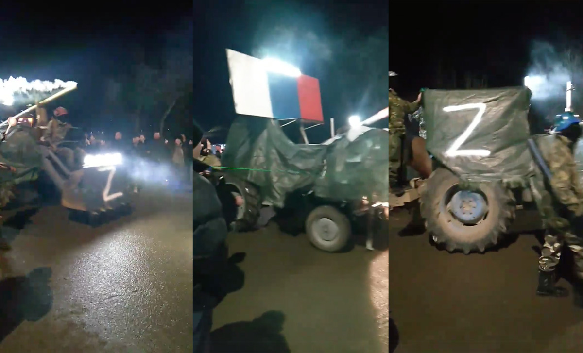 Orosz katonának öltöztek egy román faluban, Ukrajna tiltakozik