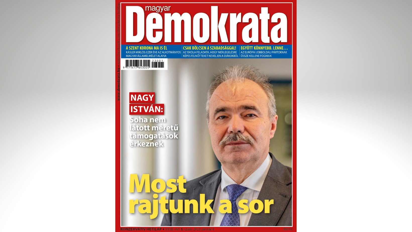 Most rajtunk a sor