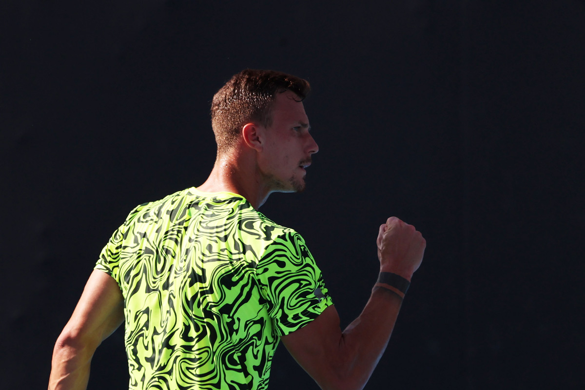 Fucsovics Márton nagy csatában jutott tovább