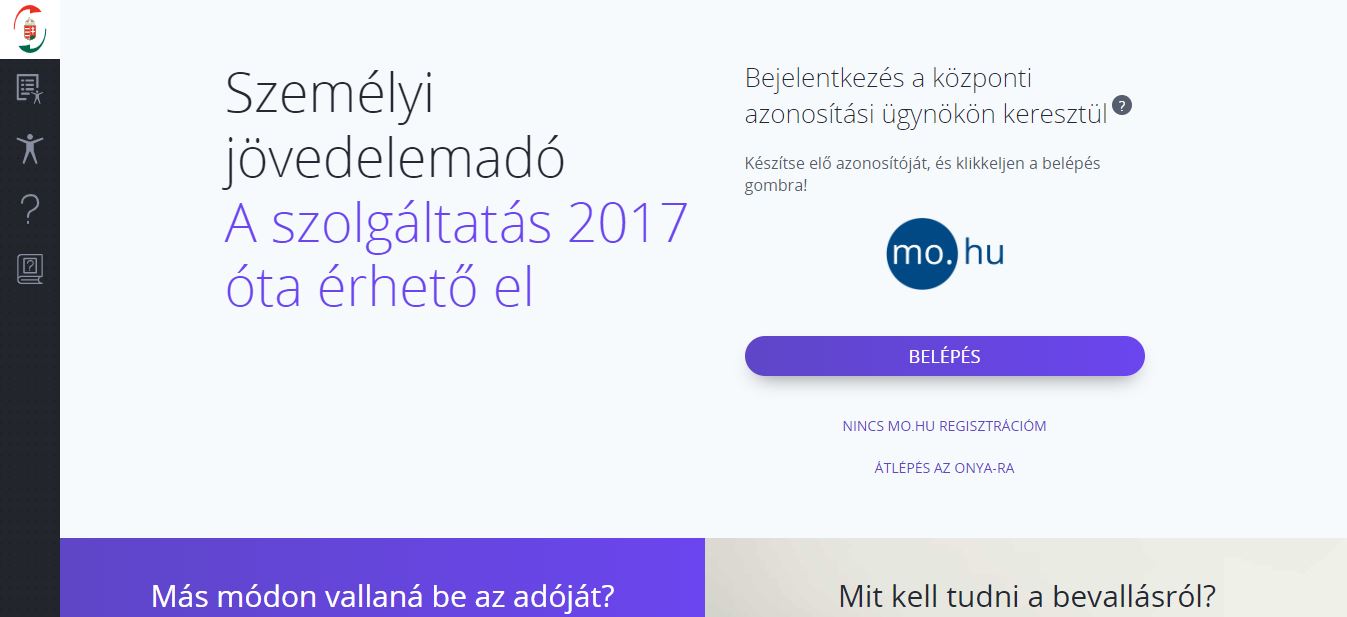 NAV: indul az idei e-szjabevallási szezon