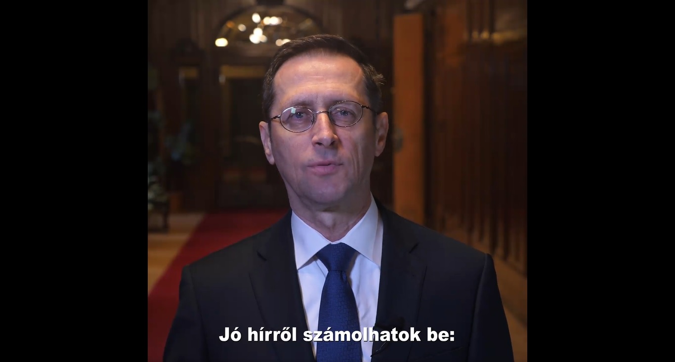 Varga Mihály: Jó hírről számolhatok be