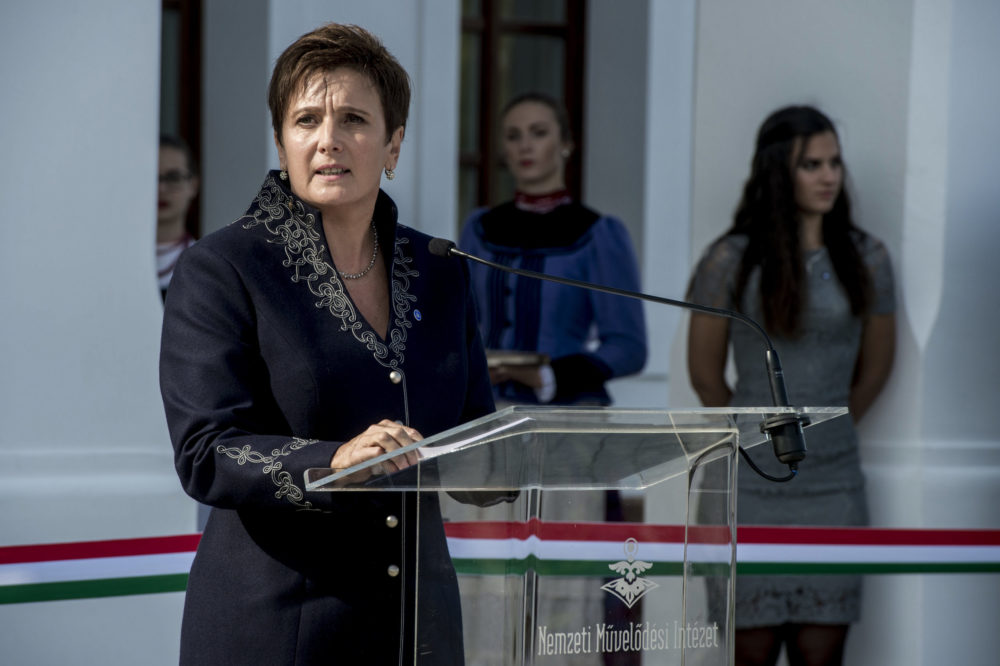 Závogyán Magdolnát nevezték ki az új kultúráért felelős államtitkárnak