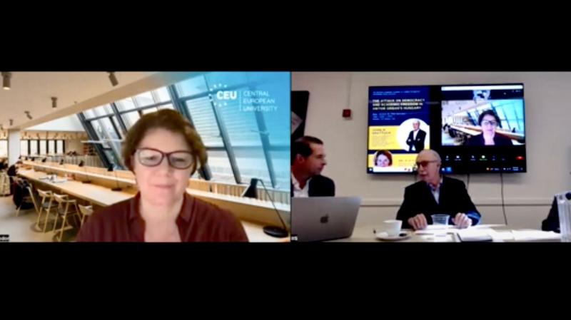 A CEU professzora Magyarországot és az MCC-t támadta egy konferencián