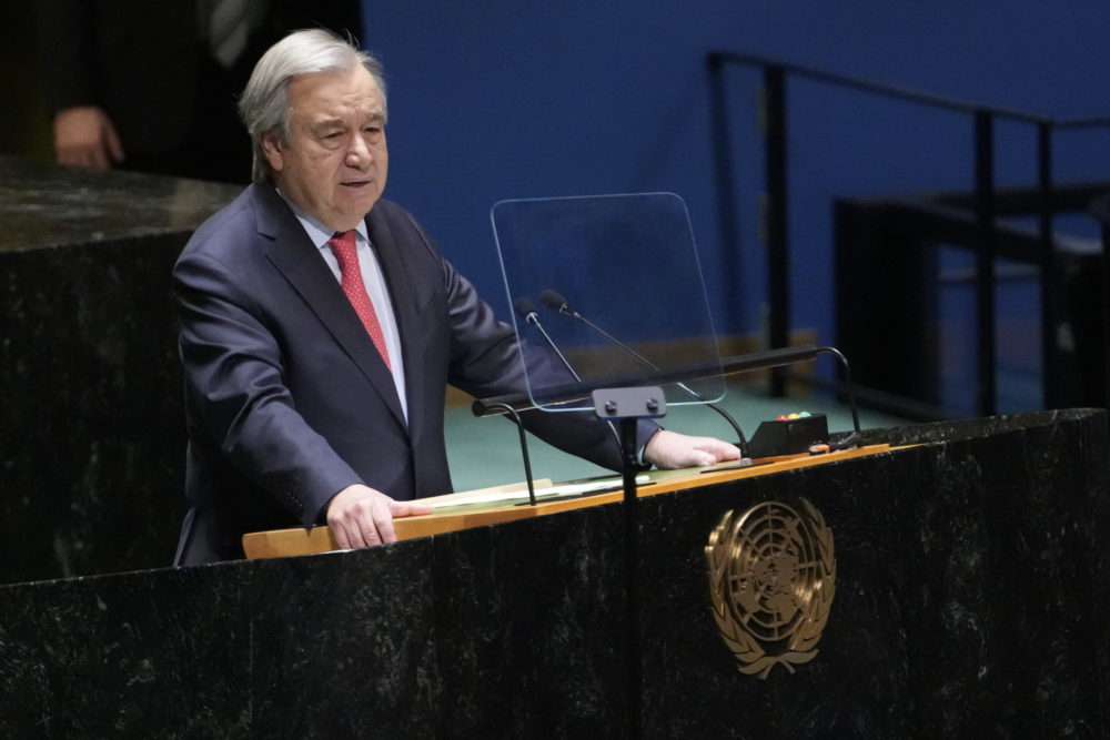 António Guterres elítélte Oroszországot a háború évfordulójának közeledtével