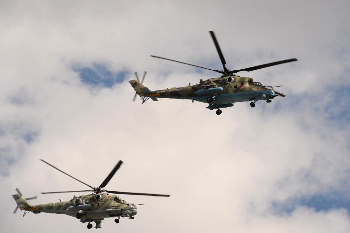 Fehéroroszország orosz helikoptereket és harci repülőgépeket szerez be