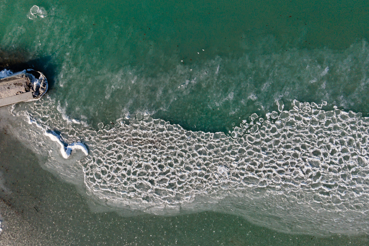 Életveszélyes a Balaton jege