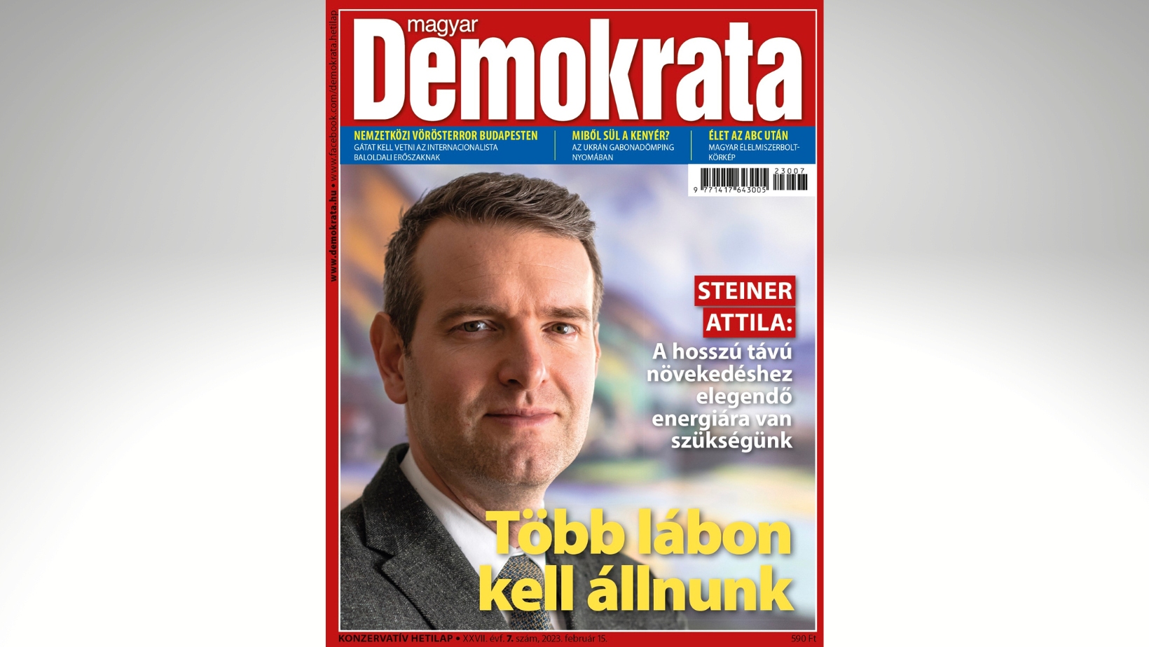 Több lábon kell állnunk