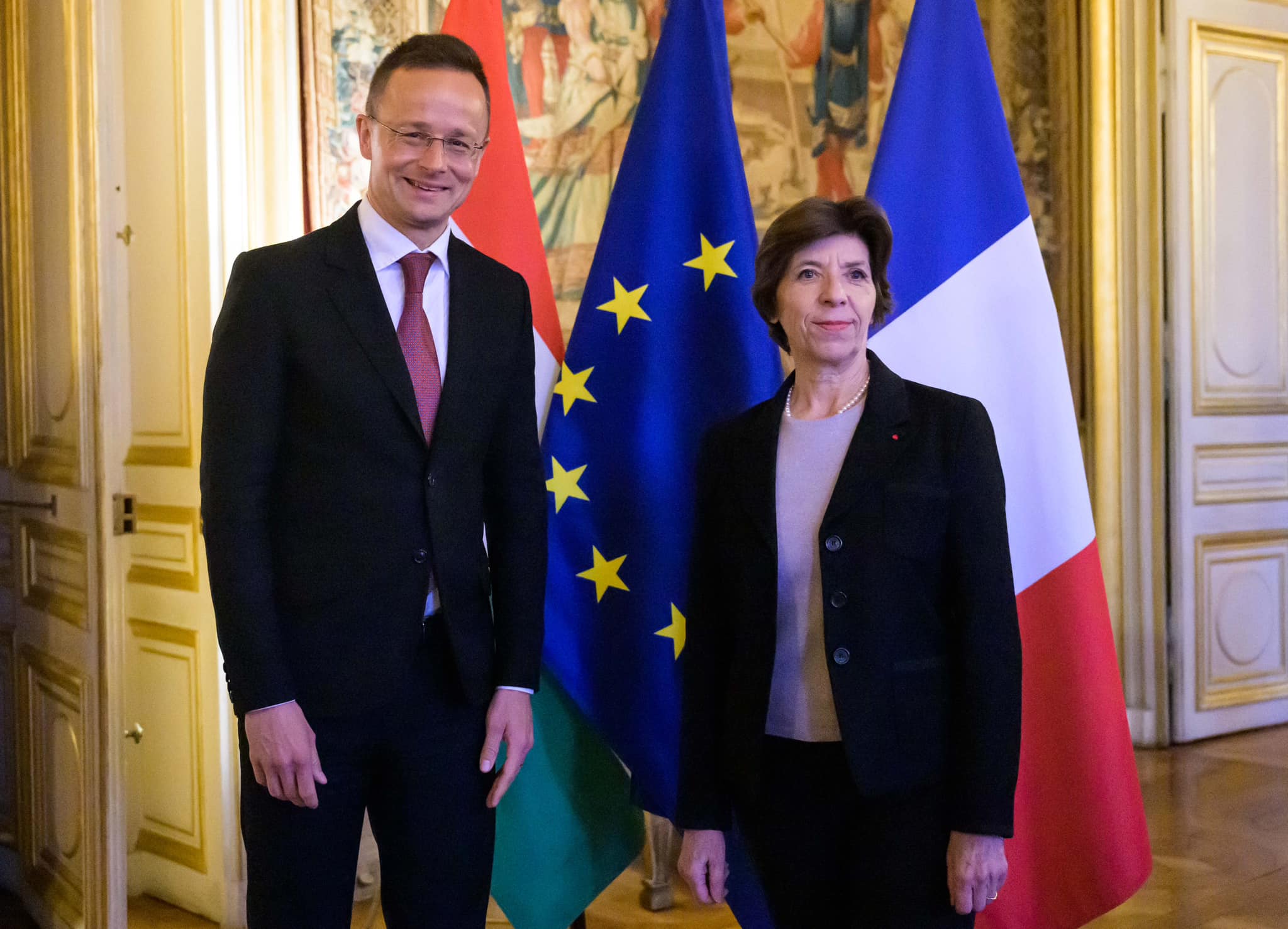 Szijjártó Péter: Magyarország és Franciaország is békét szeretne Ukrajnában