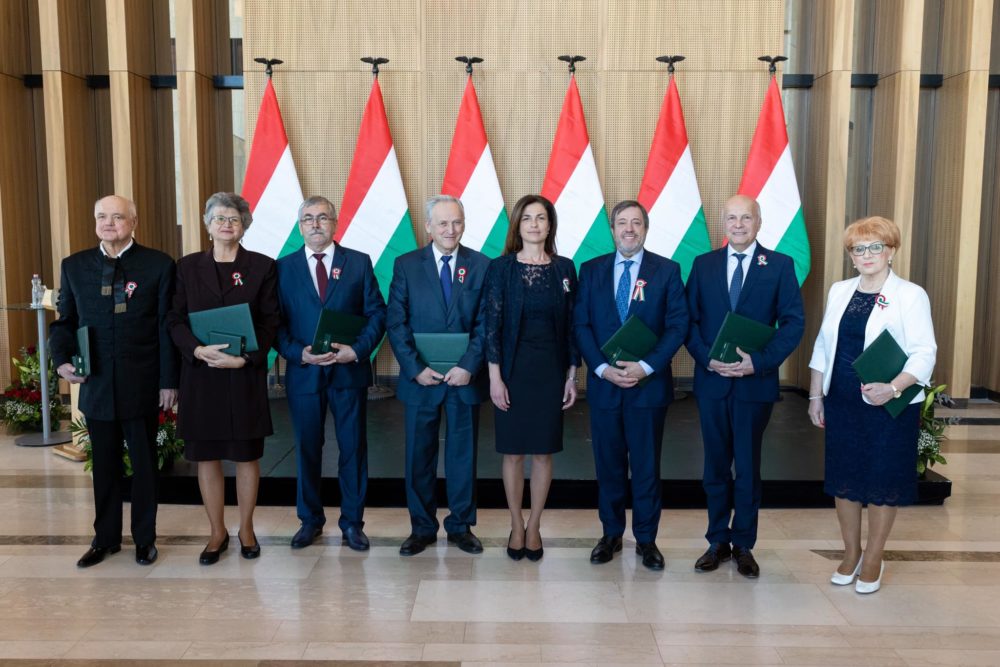 Varga Judit kitüntetéseket adott át a nemzeti ünnep alkalmából