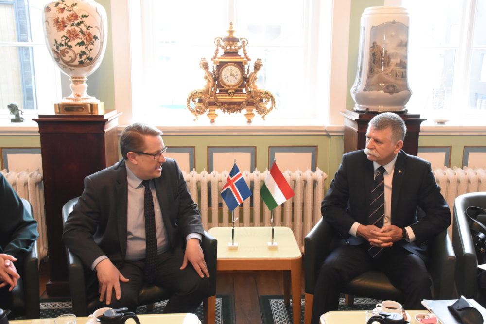 Izlandon folytatott tárgyalásokat Kövér László