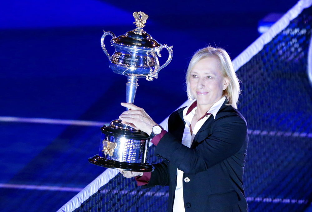 Former tennis player Martina Navratilova has recovered from cancer