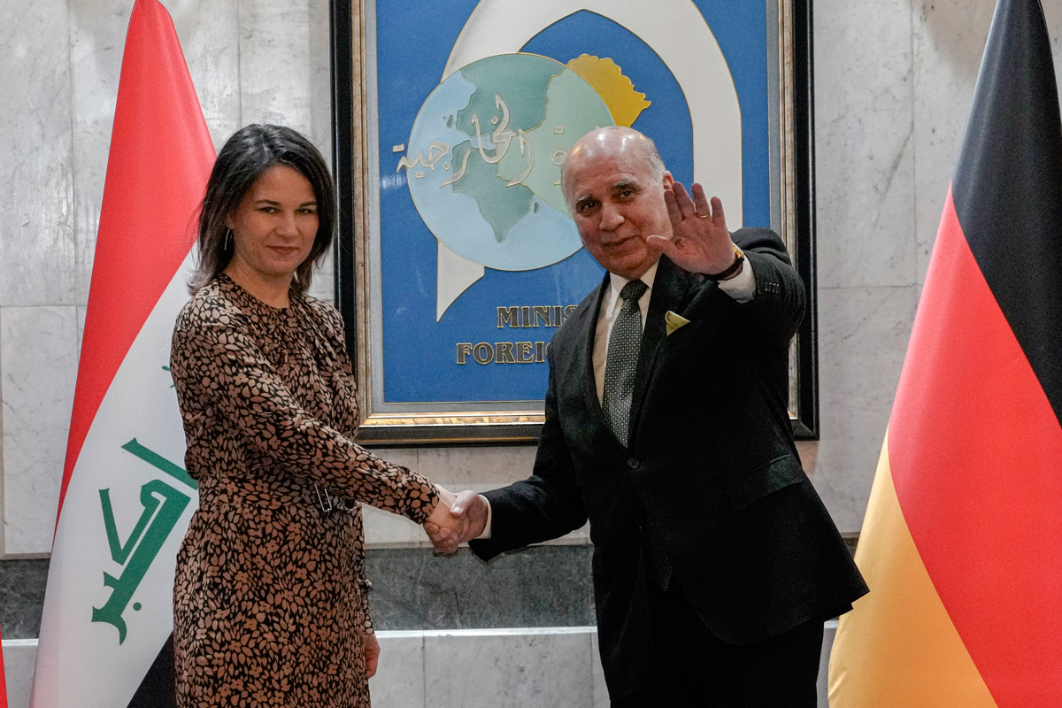 Baerbock: Elfogadhatatlanok Irán Irak elleni rakétatámadásai