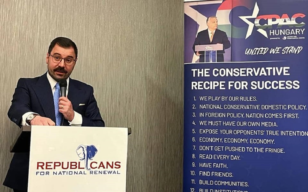 Szánthó Miklós: Meg kell teremtenünk a nemzetközi konzervatív konszenzust