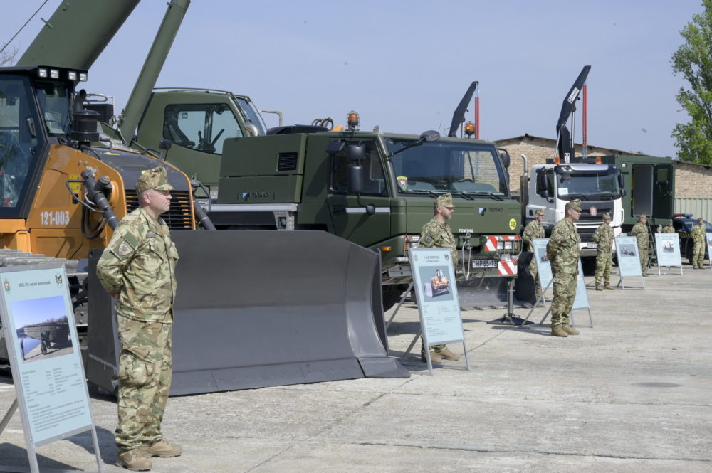 A katasztrófavédelmi képességét fejlesztette a honvédség