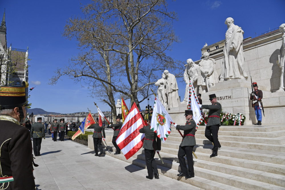 They commemorated the 175th anniversary of the sanctification of the April laws