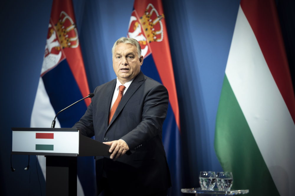 Szombaton Belgrádba utazik Orbán Viktor miniszterelnök