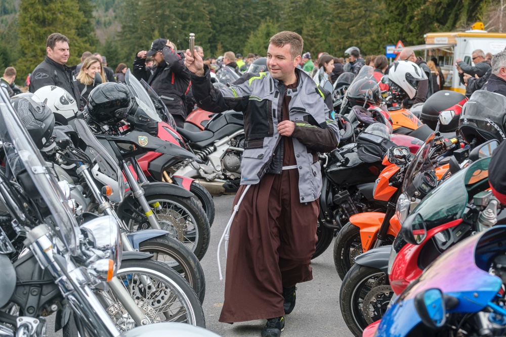 Motorosokat áldottak meg Erdélyben
