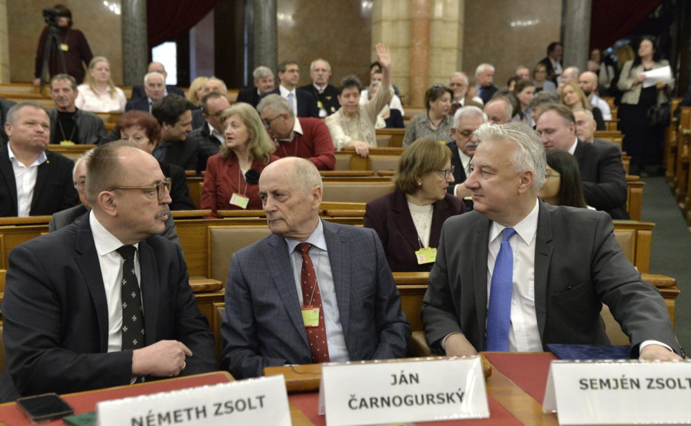 Duray Miklósra emlékeztek az Országházban