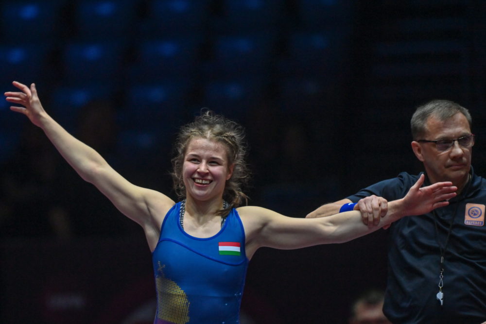 Bognár Erika ezüstérmet nyert a birkózó Európa-bajnokságon