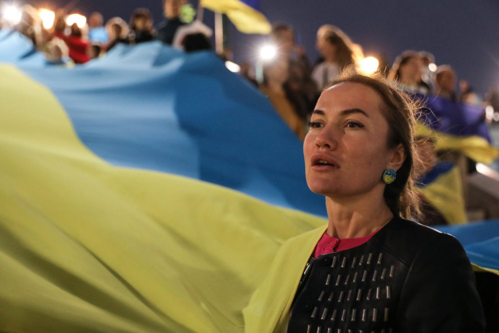 Ukrajnában plakátokon hirdetik az ukrán–magyar sorsközösséget