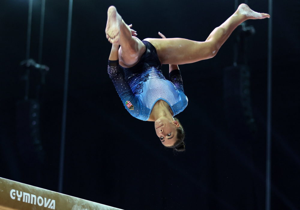 Kovács Zsófia gerendagyakorlata