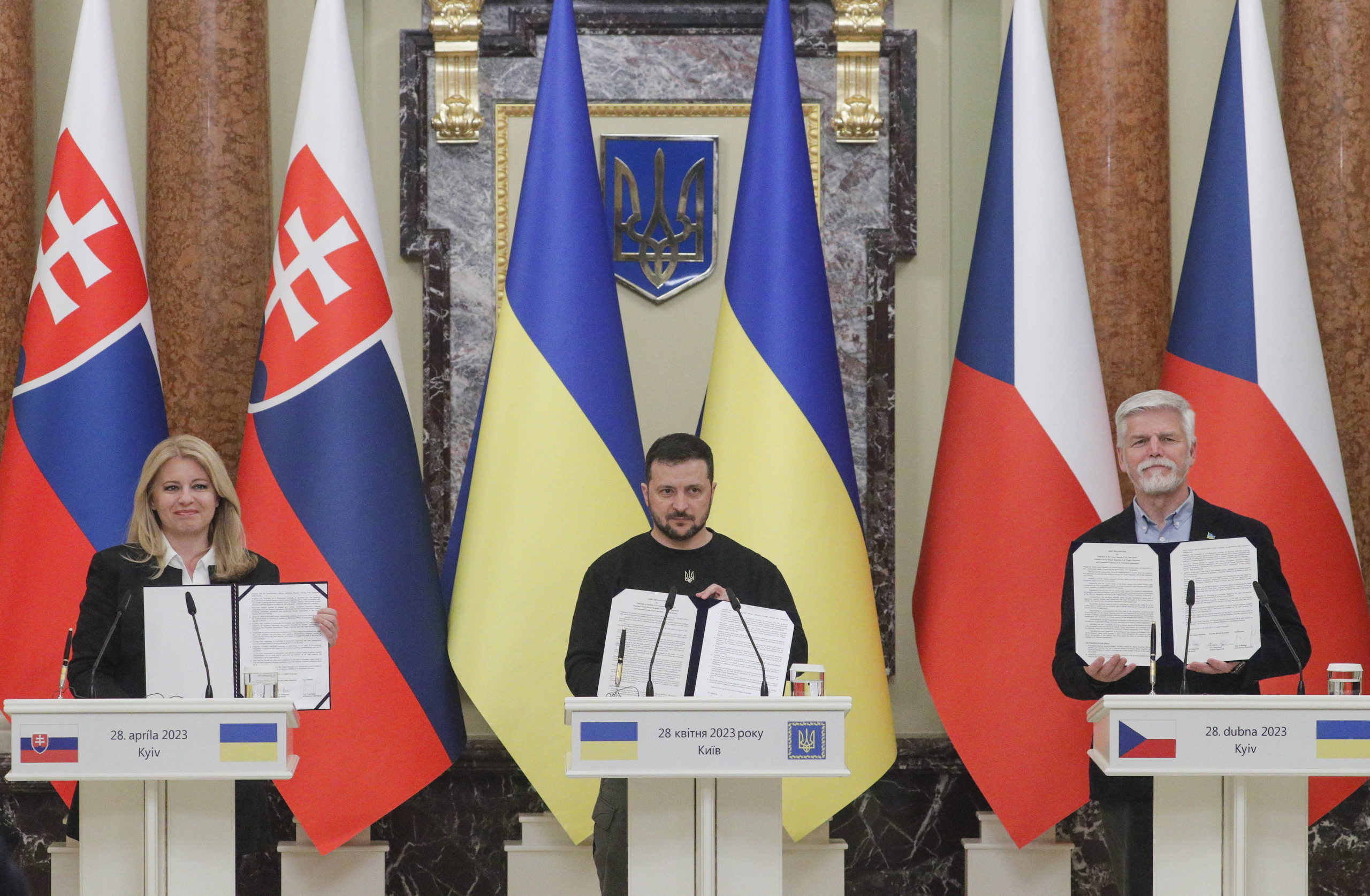 Csehország még több fegyvert akar szállítani Ukrajnába