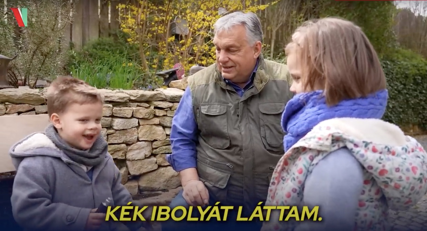 Orbán Viktor: Locsolóvers, főpróba