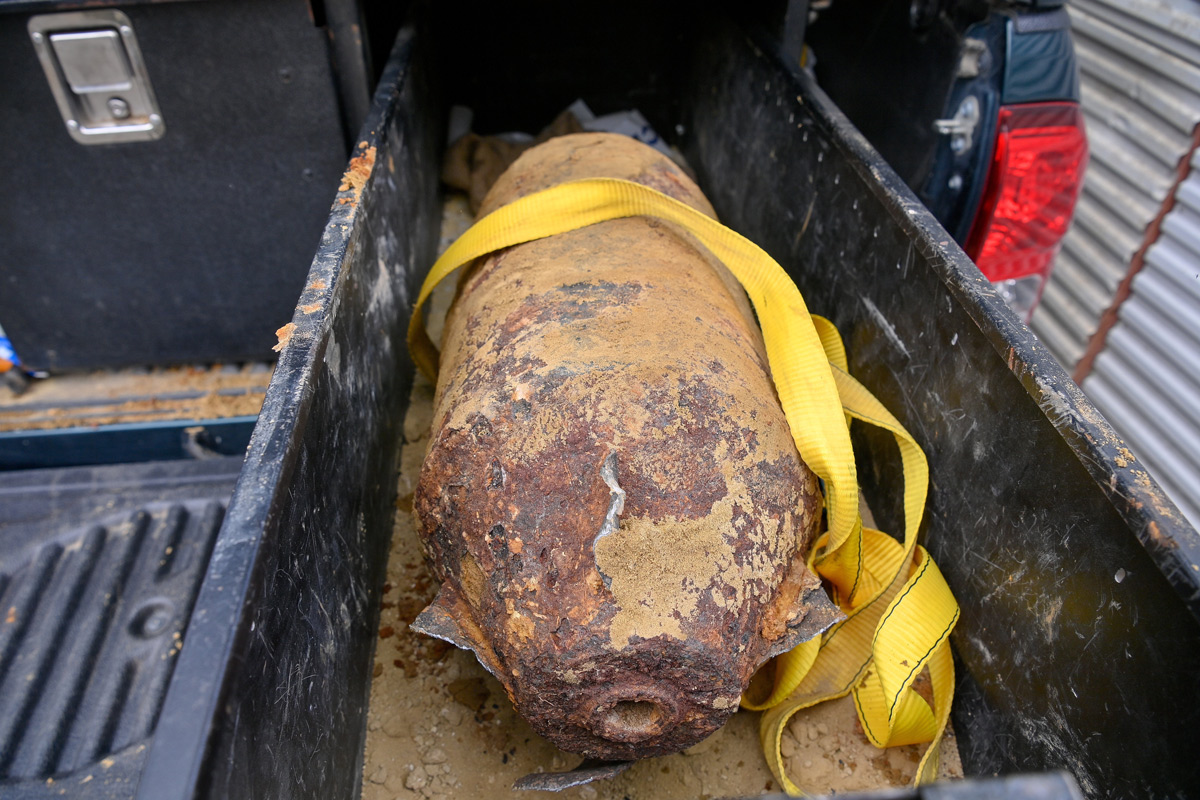 Hatástalanították a Csepelen talált légibombát