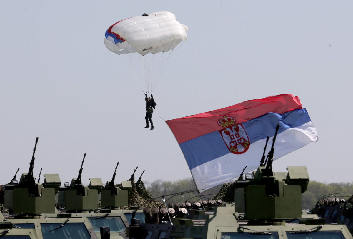 A fegyveres erők napja Szerbiában